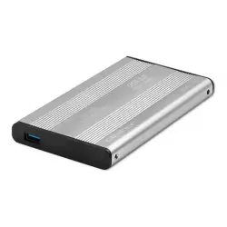 QOLTEC 51871 Obudowa / kieszeń do dysków HDD SSD 2.5cala SATA3 / USB 3.0 / Srebrny