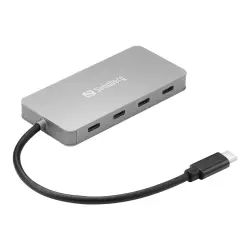 SANDBERG USB-C to 4 x USB-C Hub