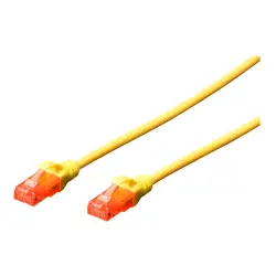 DIGITUS CAT 6 UTP patch cable PVC AWG 26/7 length 7m Color yellow