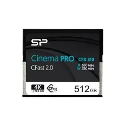 SILICON POWER 512GB Cfast CinemaPro CFX310 MLC