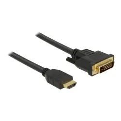 DELOCK 85652 Delock Dwukierunkowy kabel HDMI do DVI 24+1 1 m