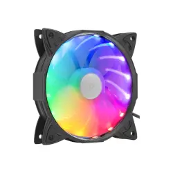 NATEC Genesis case/psu fan hydrion 130 rainbow LED 120mm