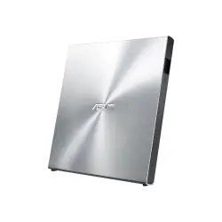 ASUS SDRW-08U5S-U/SIL/G/AS ASUS nagrywarka zewnętrzna SDRW-08U5S, 8x, USB 2.0, slim, srebrna, retail