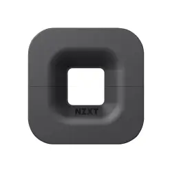NZXT magnetic headset mount for PC case and cable managment puck black
