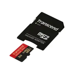 TRANSCEND TS8GUSDHC10U1 Transcend karta pamięci Micro SDHC 8GB UHS-I 600x PREMIUM