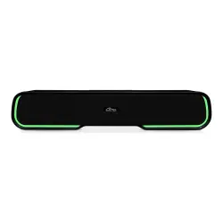 MEDIA-TECH PHANTOM BT Przenośny głośnik Bluetooth typu soundbar multikolorowe podświetlenie RGB RMS 10W PMPO 450W radio FM MP3 AUX