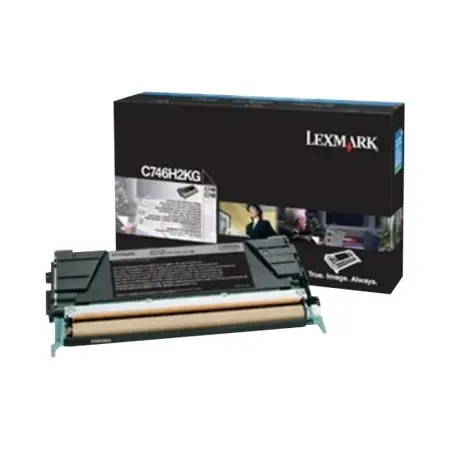 LEXMARK C746H3KG Toner Lexmark black korporacyjny 12000 str. C746dn / C746dtn / C746n / C74