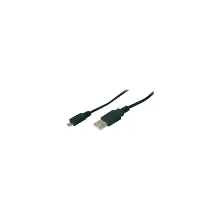 ASM AK-300127-018-S ASSMANN Kabel połączeniowy USB 2.0 HighSpeed Typ USB A/microUSB BM/M czarny 1,8m
