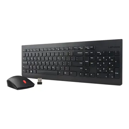 LENOVO 4X30M39497 Lenovo Essential Wireless Keyboard and Mouse Combo U.S. English with Euro symbol