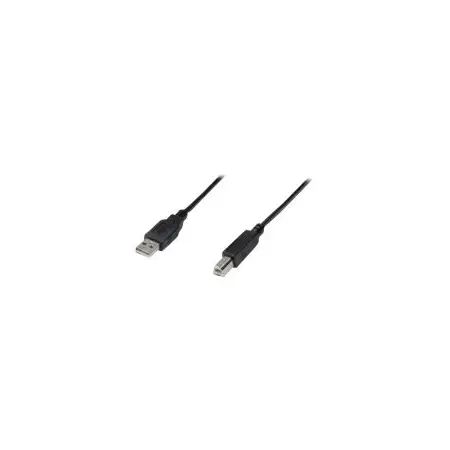 ASSMANN USB 2.0 connection cable type A - B M/M 0.5m USB 2.0 conform bl