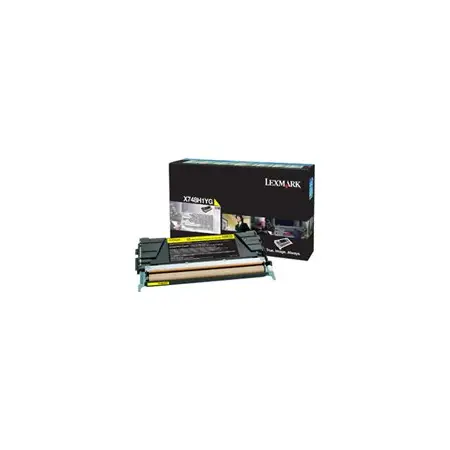 LEXMARK 24B5703 Toner Lexmark yellow zwrotny 10000 str. XS748