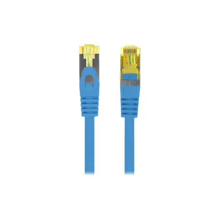 LANBERG Patchcord Kat.6A S/FTP LSZH CU 2m niebieski