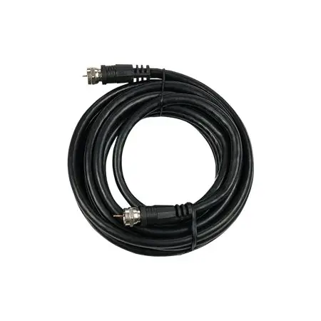 GEMBIRD CCV-RG6-1.5M Gembird kabel antenowy koncentryczny TV/SAT RG6 F M/M, 1.5M, czarny