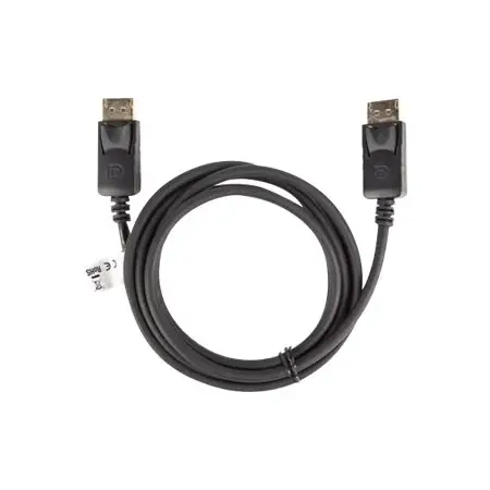 LANBERG CA-DPDP-10CC-0018-BK Lanberg kabel Display Port M/M 1.8m 4K czarny