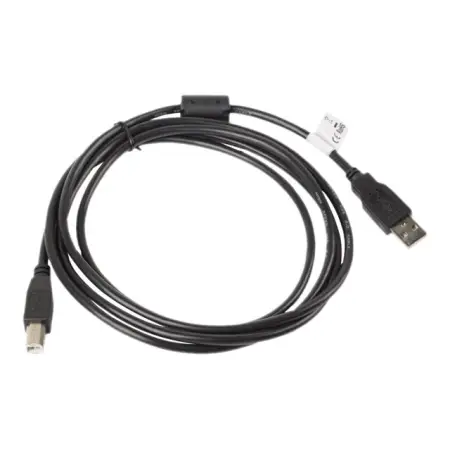 LANBERG CA-USBA-11CC-0018-BK Lanberg kabel USB 2.0 AM-BM ferryt 1.8m czarny