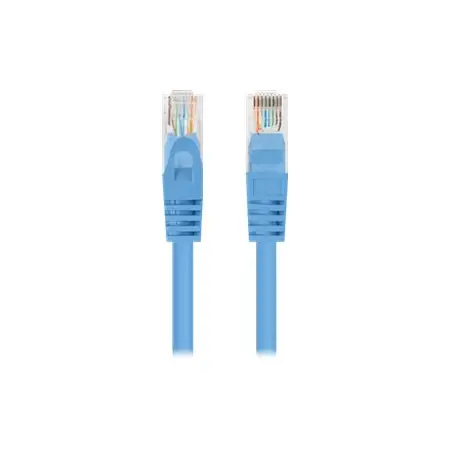 LANBERG Patchcord Cat.6 UTP 3m blue 10-pack