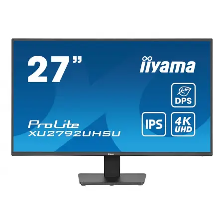 IIYAMA XU2792UHSU-B6 27inch IPS UHD LED 350cd/m2 4ms DP HDMI USB-Hub 3xOut v3.2 + 1xUSB-C Speakers