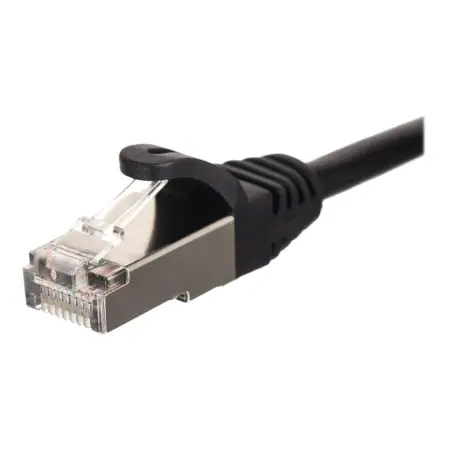 NETRACK BZPAT5FK Netrack patchcord RJ45, osłonka zalewana, kat. 5e FTP, 5m czarny