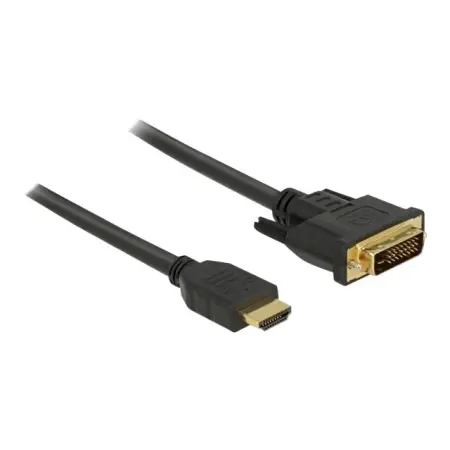DELOCK 85654 Delock Dwukierunkowy kabel HDMI do DVI 24+1 2 m