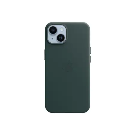 APPLE iPhone 14 Leather Case with MagSafe - Forest Green