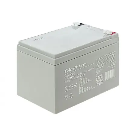 QOLTEC 53045 Qoltec Akumulator AGM 12V 14Ah max.210A