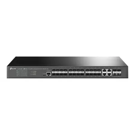 TP-LINK Omada 24-Port SFP L2+ Managed Switch with 4 10GE SFP+ Slots