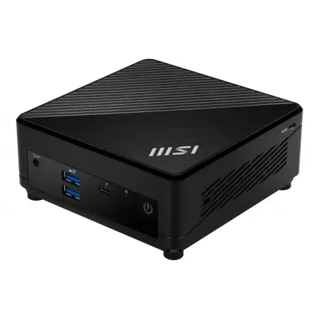 MSI Cubi 5 12M-001BEU Intel Core i7-1255U Max 64GB RAM M.2 2.5inch no HDD Integrated Graphics Air Cooling 2YW