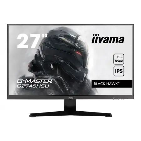 IIYAMA G2745HSU-B1 G-Master Black Hawk 27inch ETE IPS FHD FreeSync 100Hz 250cd/m2 1ms HDMI DP (P)