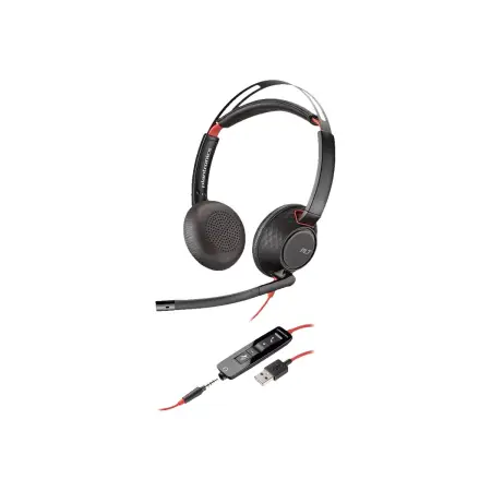 POLY Blackwire C5220 USB-A 5200 Series Headset on ear USB & 3.5mm jack