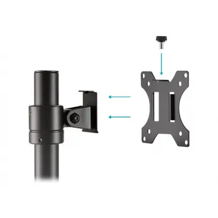 DIGITUS Single Monitor Pole Mount