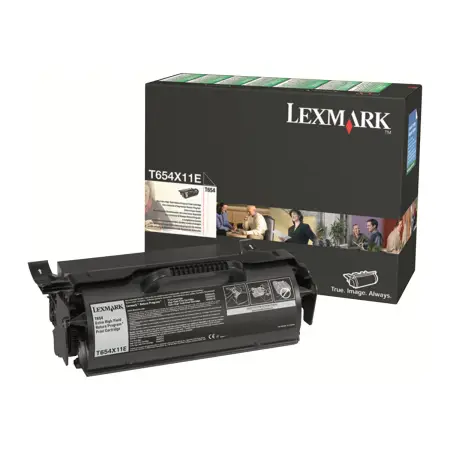 LEXMARK T654X11E Toner Lexmark black zwrotny T654dn/T654dtn/T654n