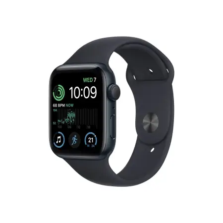 APPLE Watch SE GPS 44mm Midnight Aluminium Case with Midnight Sport Band - Regular