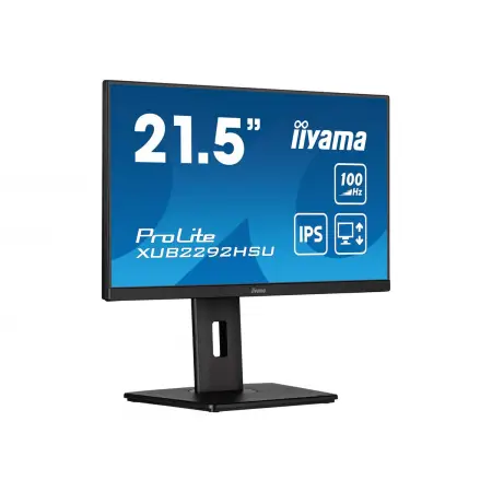 IIYAMA XUB2292HSU-B6 21.5inch ETE IPS FHD 100Hz 250cd/m2 0.4ms HDMI DP USB-HUB 4x3.2 Speakers (P)