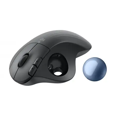 LOGITECH ERGO M575S Wireless Trackball - Graphite + Blue Ball