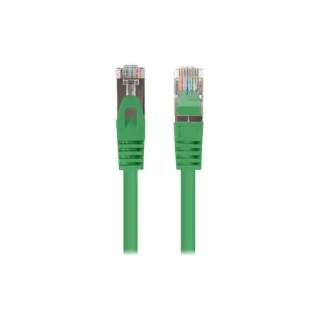 LANBERG Patchcord Cat.6 FTP 0.25m green 10-pack