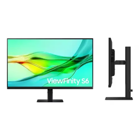 SAMSUNG LS32D600UAUXEN 32inch 16:9 2560x1440 IPS 5ms 100Hz HDR10 sRGB HAS Swivel Pivot HDMI DP USB-C 90W LAN Daisy chain KVM VESA100