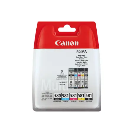 CANON 2078C005 Tusz CANON PGI-580/CLI-581 BK/CMYK MULTI BL