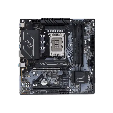 ASROCK H670M Pro RS LGA1700 4x DDR4 DIMM HDMI DP 1xPCIe 5.0 x16 1xPCIe 4.0 x16 3xPCIe 3.0 x1