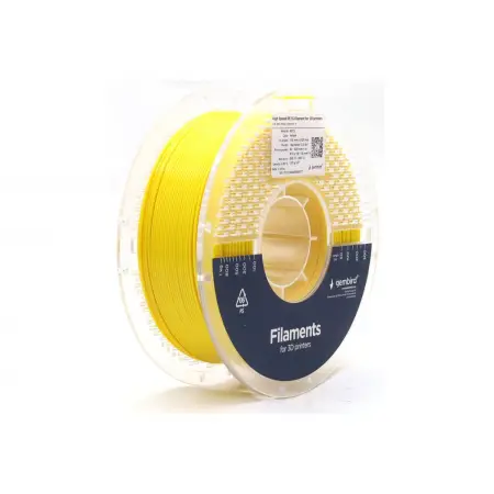 GEMBIRD Filament PETG High Speed żółty 1 75 mm 1 kg