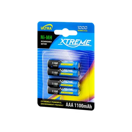 BLOW 82-602# XTREME akumulatory AAA/R3 1100mAh Ni-MH - blister 4szt.