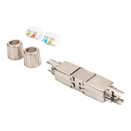 DIGITUS CAT 6A CAT Connector 500MHz for AWG 22-26 shielded with metal screw cap