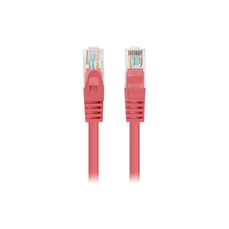 LANBERG Patchcord Cat.5e UTP 1m red 10-pack