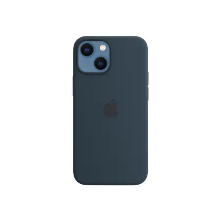 APPLE iPhone 13 mini Silicone Case with MagSafe Abyss Blue