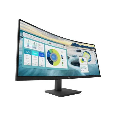 HP P34hc G4 34inch WQHD USB-C Curved 1xHDMI 1xDP 4xUSB 3.1