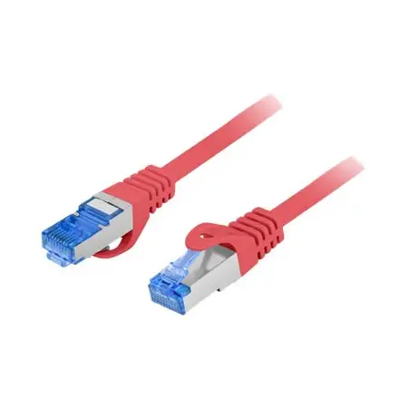 LANBERG patchcord cat.6A FTP LSZH CCA 15m red