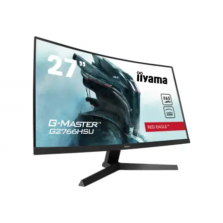 IIYAMA G2766HSU-B1 27inch ETE VA FHD Curved Gaming 1500R 16:9 3000:1 250cd/m2 1ms 2xHDMI (P)