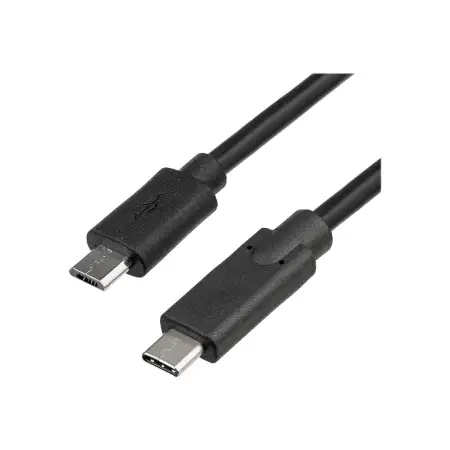 AKYGA Kabel USB AK-USB-16 micro USB B m / USB type C m ver. 2.0 1.0m