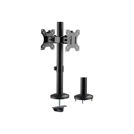 LOGILINK BP0109 Uchwyt na dwa monitory 17inch-32inch stal dwustronny