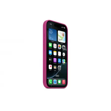 APPLE iPhone 16 Pro Silicone Case with MagSafe - Fuchsia