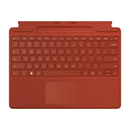 MS Surface Pro8/9 TypeCover Poppy Red English International